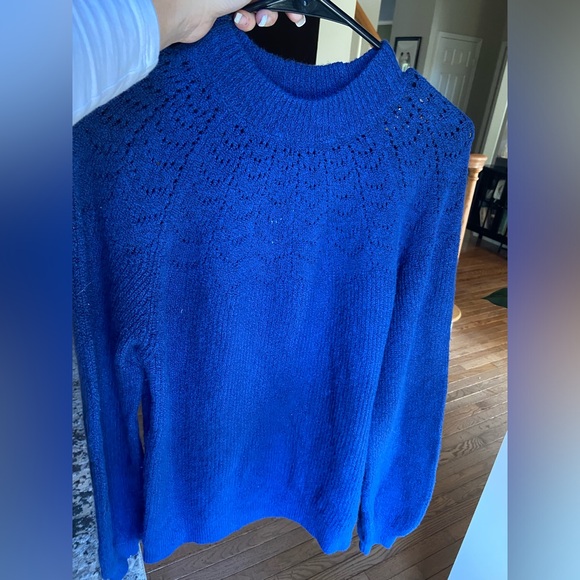 Style & Co. Sweaters - Style & Co Blue Knit Sweater